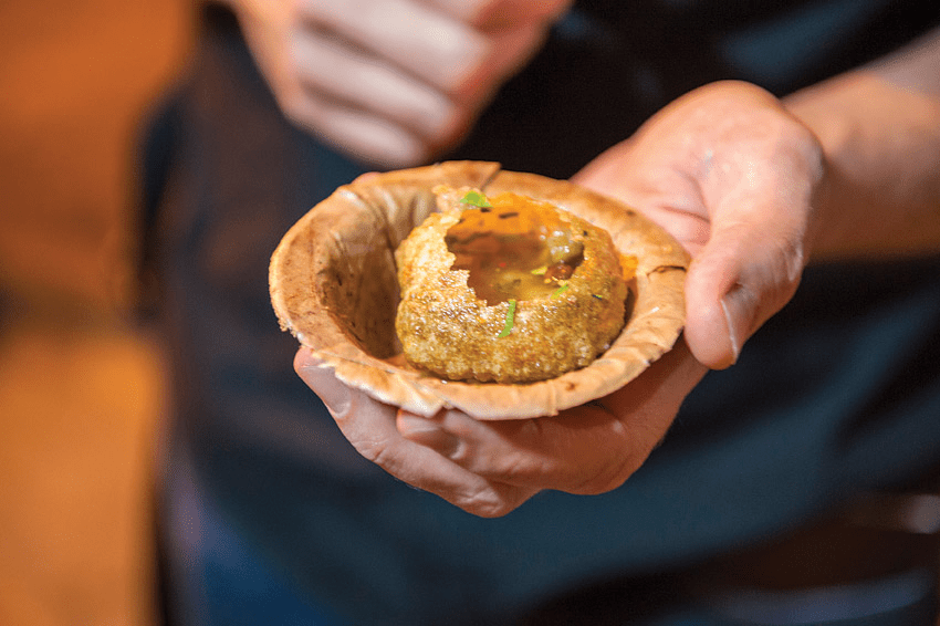 Authentic Puchka in Kolkata