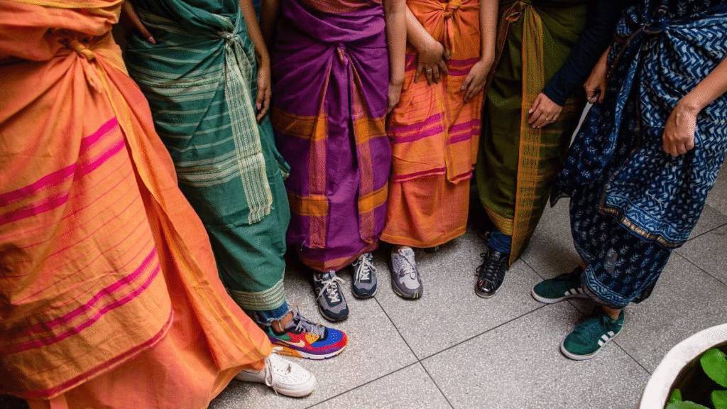 How to Wear a Saree in a Modern Way (Gen Z Guide) 2 image 48