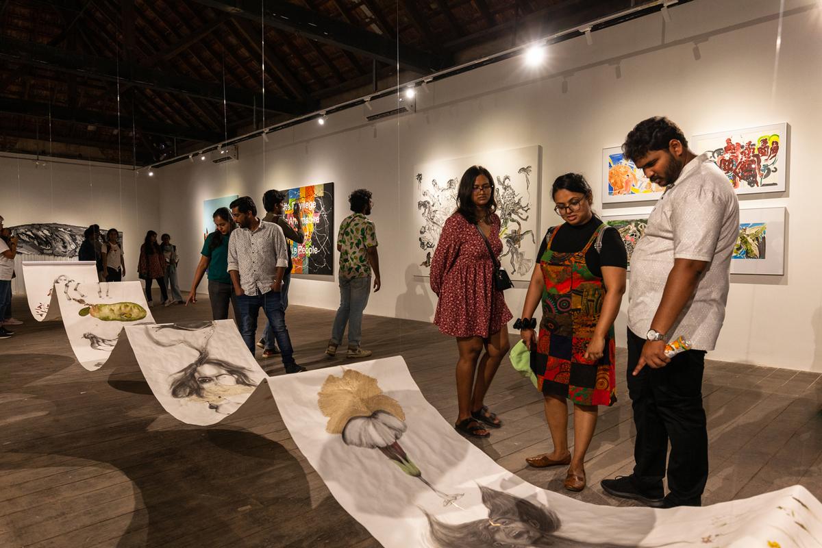 Street art and contemporary galleries at Kochi-Muziris Biennale showcasing Kochi as India’s contemporary art capital.
