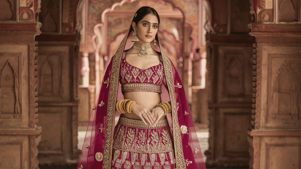 10 Lehenga Styling Tips For Wedding Ready 2 image 10